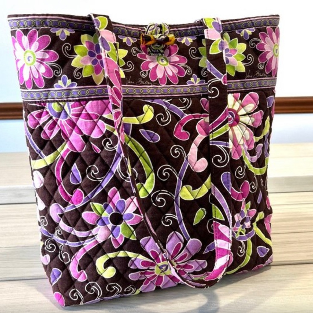 Vera Bradley Purple Punch Tote